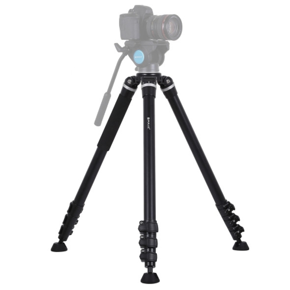 PULUZ 4-Section Folding Legs Metal Tripod Mount for DSLR / SLR Camera, Adjustable Height: 97-180cm