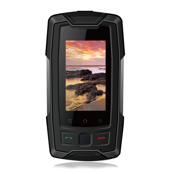 SERVO X7 Plus Rugged Phone, 2GB+16GB, IP68 Waterproof Dustproof Shockproof, Front Fingerprint Identification, 2.45 inch Android 6.0 MTK6737 Quad Core 1.3GHz, NFC, OTG, Network: 4G, Support Google Play (Black)