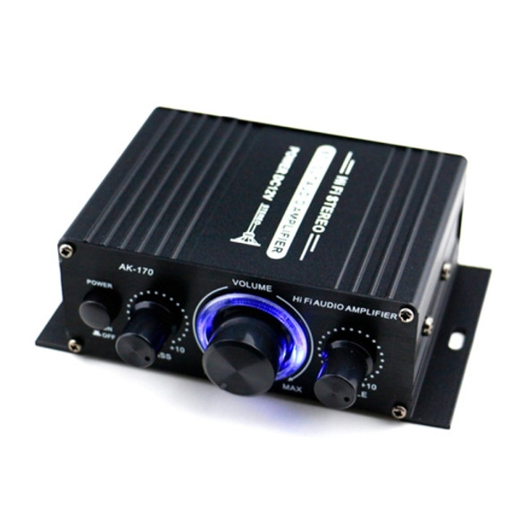 AK170 Car Mini HIFI Amplifier Audio DC 12V