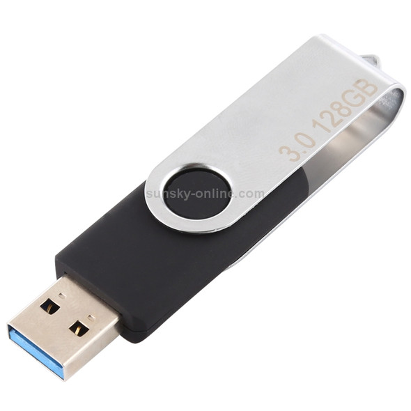 128GB Twister USB 3.0 Flash Disk USB Flash Drive (Black)