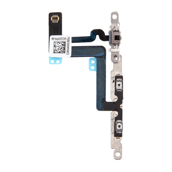 Volume Button & Mute Switch Flex Cable with Brackets for iPhone 6 Plus