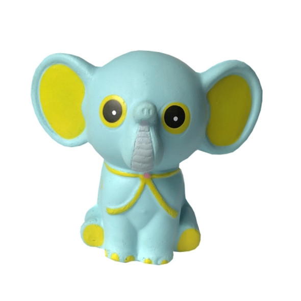 2 PCS Children Slow Rebound Cute Cartoon Elephant Decompression Toy(Blue)