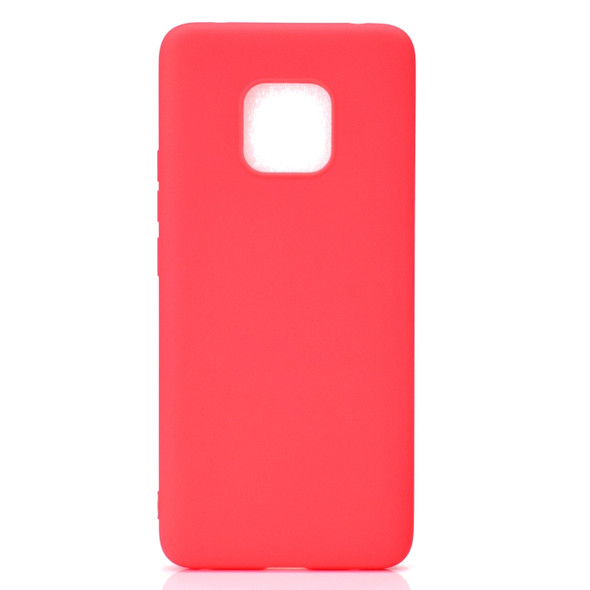 For Huawei Mate 20 Pro Candy Color TPU Case(Red)