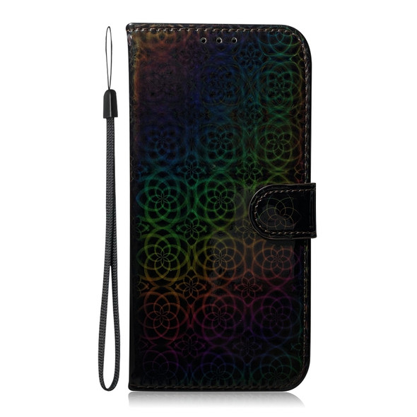 For Huawei Mate 30 Pro / 5G Solid Color Colorful Magnetic Buckle Horizontal Flip PU Leather Case with Holder & Card Slots & Wallet & Lanyard(Black)