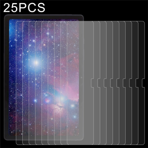 For Samsung Galaxy Tab A8 25 PCS 9H 2.5D Explosion-proof Tempered Tablet Glass Film