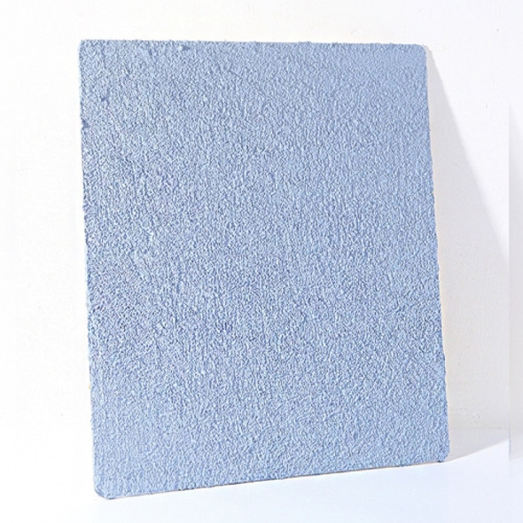 80 x 60cm PVC Backdrop Board Coarse Sand Texture Cement Photography Backdrop Board(Grey Blue)