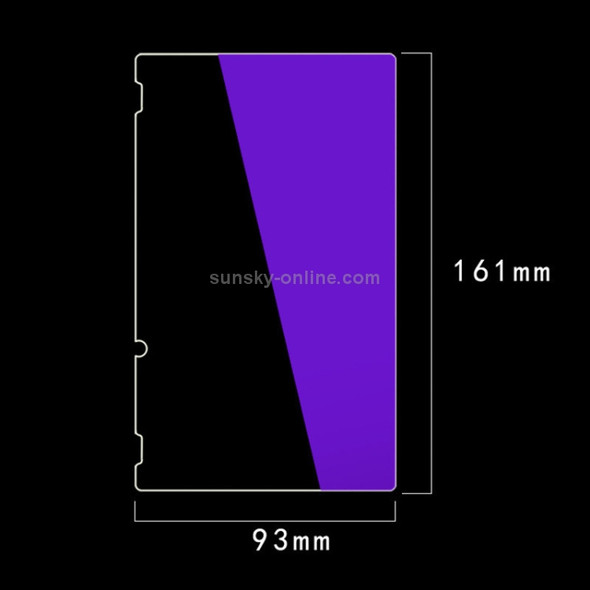 9H Purple-ray Game Machine Tempered Glass Film for Switch
