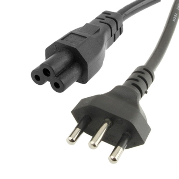 3 Prong Style Brazil Notebook AC Power Cord, Length: 1.5m ( OD6.8 )