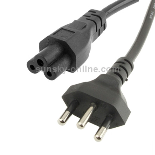 3 Prong Style Brazil Notebook AC Power Cord, Length: 1.5m ( OD6.8 )