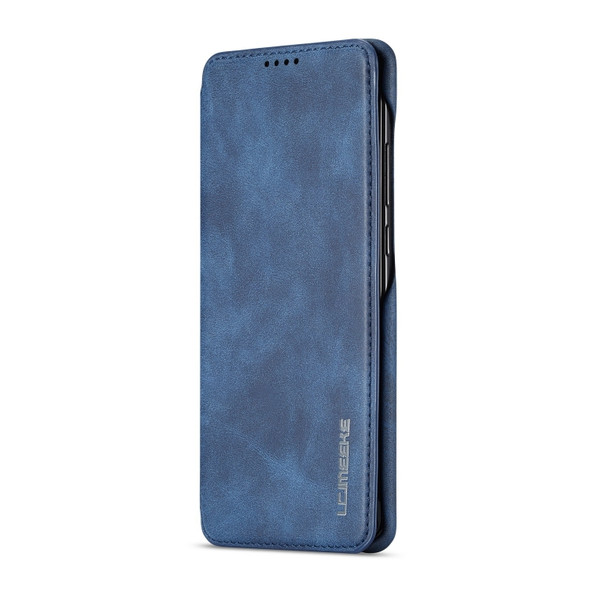 For Huawei P30 Pro Hon Ancient Series Leather Case with Card Slots & Holder & Wallet(Blue)