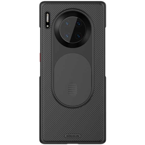 For Huawei Mate 30 Pro NILLKIN CamShield Sliding Camera Cover Design Scratchproof Protective Case(Black)