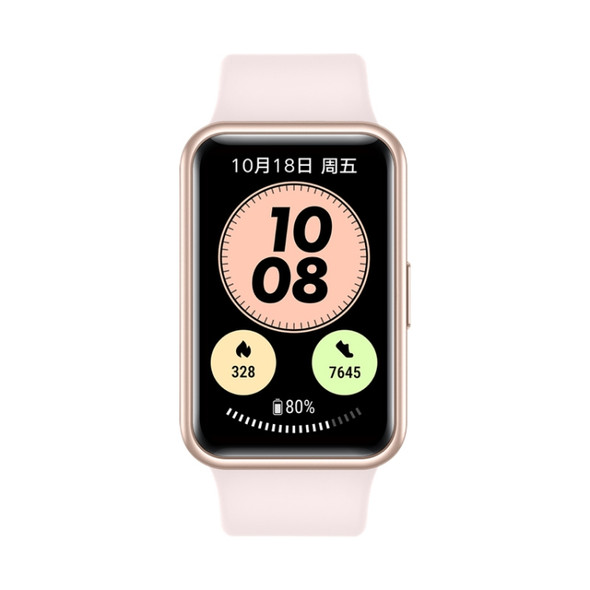 Original Huawei WATCH FIT new Smart Sports Watch (Cherry Pink)