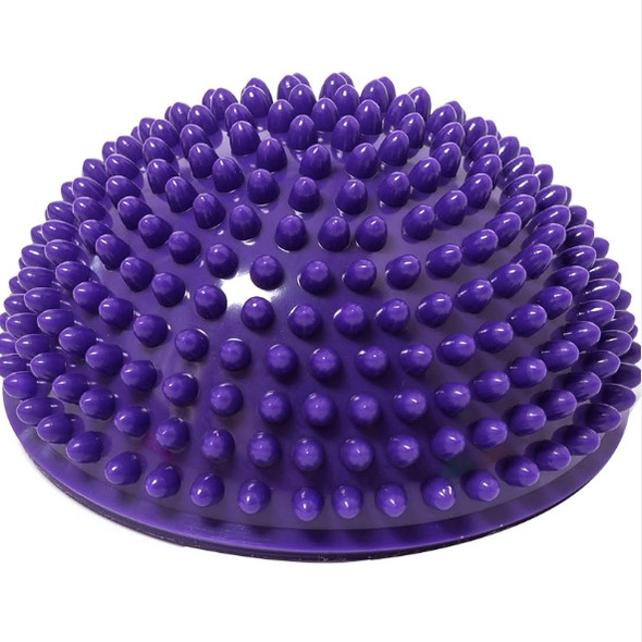 Hemisphere Balance Stepping Stones Durian Spiky Massage Ball Sensory Integration Indoor Outdoor Games Toys for Kids Children(Purple)