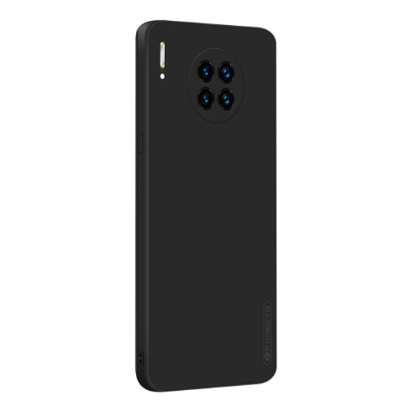 For Huawei Mate 30 Pro PINWUYO Sense Series Liquid Silicone TPU Mobile Phone Case(Black)