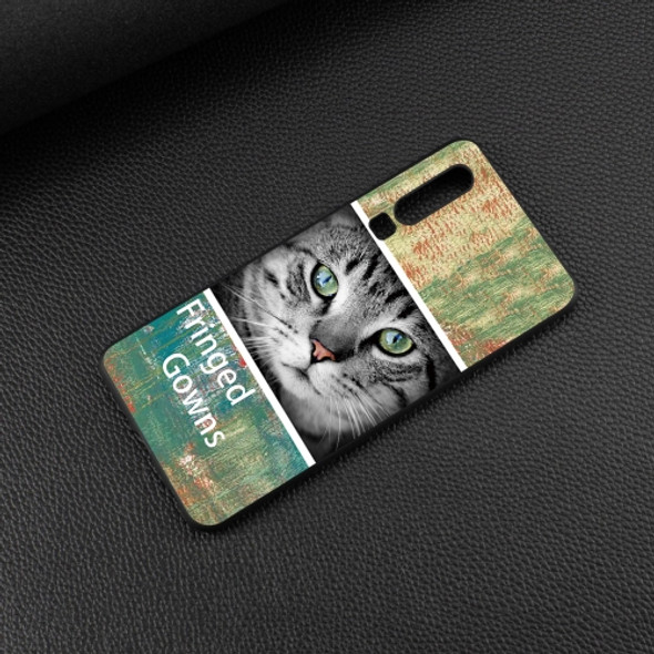 Cat Painted Pattern Soft TPU Case for Huawei P30