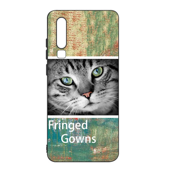 Cat Painted Pattern Soft TPU Case for Huawei P30