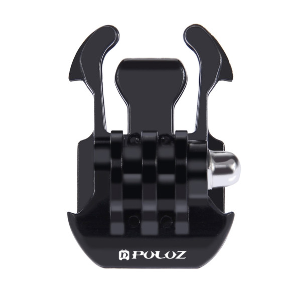 PULUZ Horizontal Surface Quick Release Buckle for PULUZ Action Sports Cameras Jaws Flex Clamp Mount for GoPro HERO10 Black / HERO9 Black / HERO8 Black /7 /6 /5 /5 Session /4 Session /4 /3+ /3 /2 /1, DJI Osmo Action, Xiaoyi and Other Action Cameras