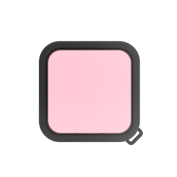 PULUZ Housing Diving Color Lens Filter for DJI Osmo Action(Pink)