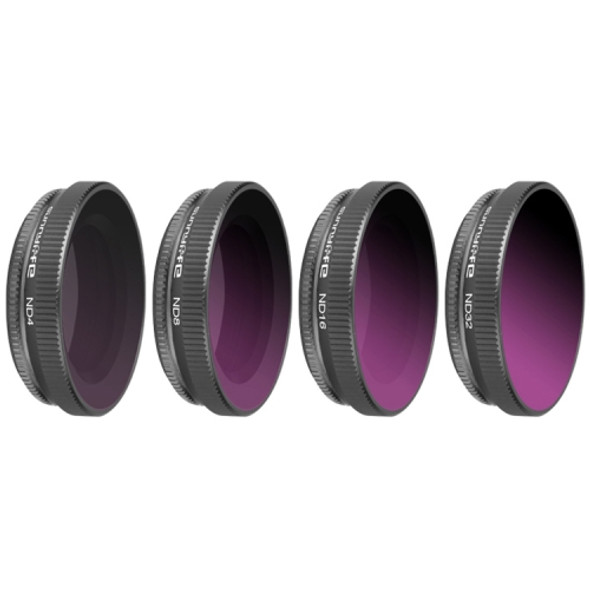 4 in 1 Sunnylife OA-FI176 ND4+ND8+ND16+ND32 Lens Filter for DJI OSMO ACTION