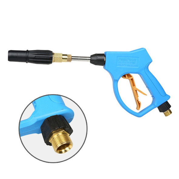 High Pressure Long Fixed Foam Gun for Self-service Car Washing Machine, Outer Wire: 22x 1.5