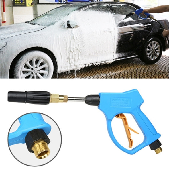 High Pressure Long Fixed Foam Gun for Self-service Car Washing Machine, Outer Wire: 22x 1.5