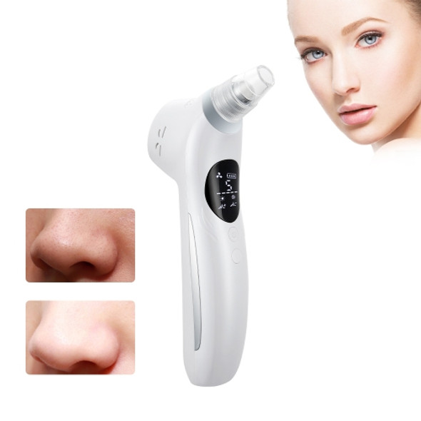 MYD-F001 Hot and Cold Compress Blackhead Meter To Remove Acne Grease And Dirt 5-level Pore Cleaner(White)