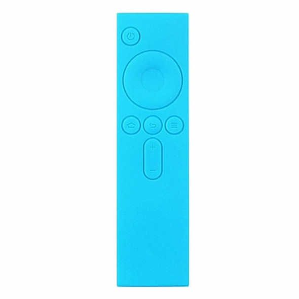 6 PCS Soft Silicone TPU Protective Case Remote Rubber Cover Case for Xiaomi Remote Control I Mi TV Box(Blue)