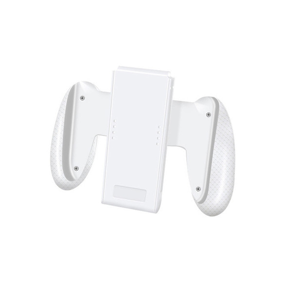 KJH NS-072 ABS Integrated Design Game Grip For Switch OLED(White)