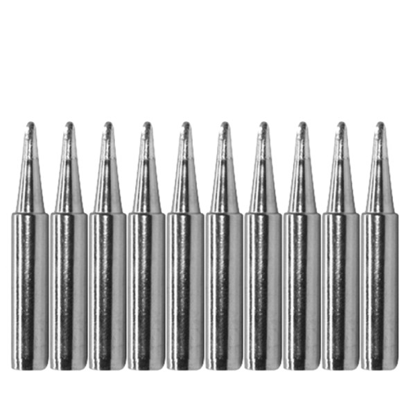 10 PCS 900M-T-1.6D Middle D Type Lead-free Electric Welding Soldering Iron Tips