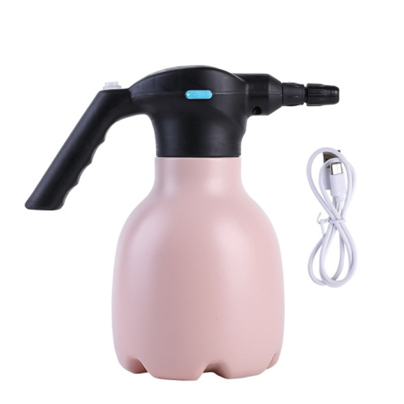 1.5L Garden Electric Watering Can Handheld Household Flower Watering Device, Specification: Pink