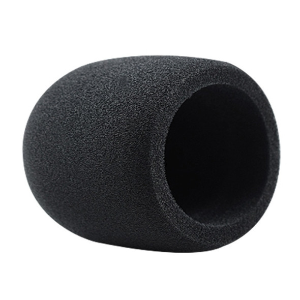 2 PCS Suitable For Audio-Technica AT2020/ATR2500/AT2035 Microphone Sponge Cover Blowout And Windproof Microphone Cover(Black )