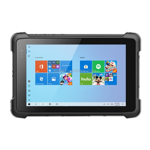 CENAVA W81H Rugged Tablet, 8 inch, 4GB+64GB, IP67 Waterproof Shockproof Dustproof, Windows10 Intel Cherry Trail Z8350 Quad Core, Support GPS/WiFi/BT (Black)