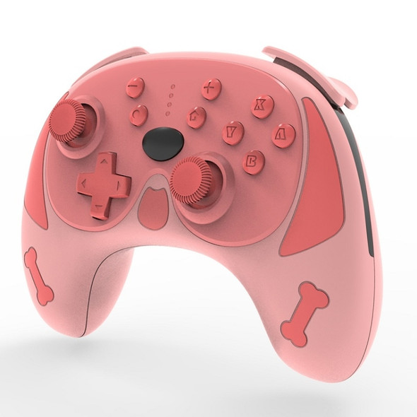 Wireless Bluetooth Gamepad With Wake-Up Function For Switch Pro(Pink)