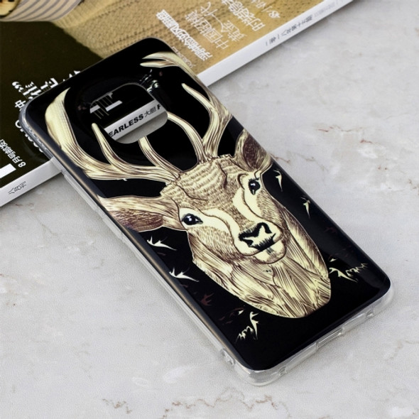 Luminous Deer Pattern Shockproof TPU Protective Case for Huawei Mate 20 Pro