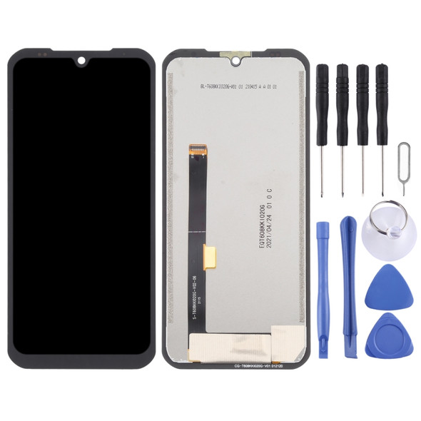 LCD Screen and Digitizer Full Assembly for Doogee S86 Pro(Black)