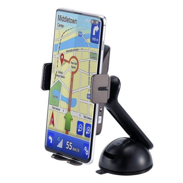 Momax CM12 Q. MOUNT SMART 2 Car Infrared Sensor Mobile Phone QI Wireless Charging Stand Holder Set(Black)