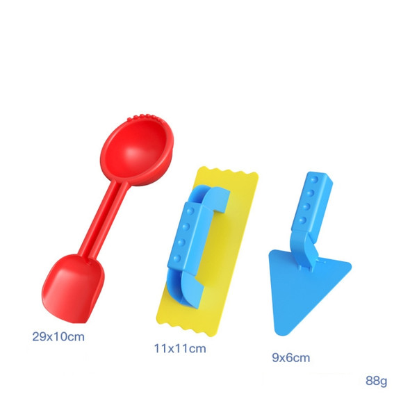 3 Sets  Combination  Children Winter Outdoor Playing With Snow Grippers Snowball Fight Tools, Random Color Delivery
