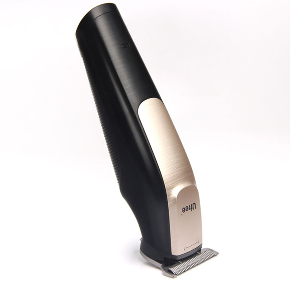 Ufree U-512 Professional Hair Salon Rechargeable Engraved Text Small Hair Clipper Hair Trimmer, EU Plug