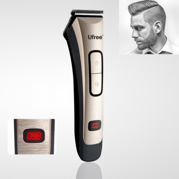 Ufree U-513 Professional Hair Salon Rechargeable Small Hair Clipper Hair Trimmer for Adult, EU Plug