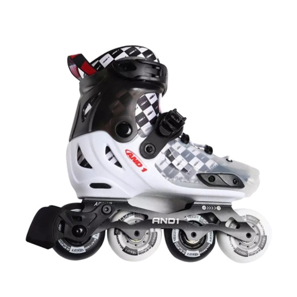 Original Xiaomi Youpin AND1 Roller Skates for Children and Teenagers, Size:L(Black and White)