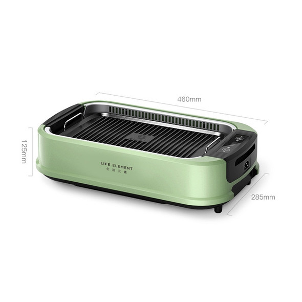 Original Xiaomi Youpin LIFE ELEMENT P6 Home Electric Grill, CN Plug (Green Lake)