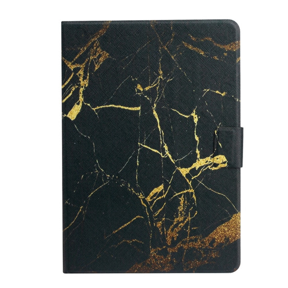 For iPad 11 Pro (2020) Horizontal Flip Leather Tablet Case with Holder & Card Slot & Sleep / Wake-up Function(Black Gold)