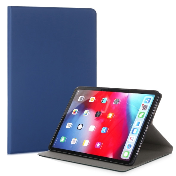 For iPad Pro 11 (2020) TPU Electric Pressed Horizontal Flip Leather Tablet Case with Holder(Dark Blue)