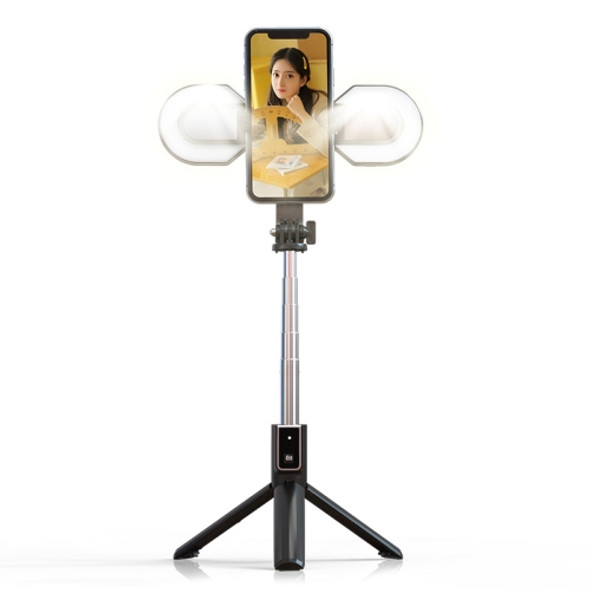 P40S-M Rotating Horseshoe Lamp Led Double Fill Light Bluetooth Selfie Stick Anchor Live Broadcast Bracket