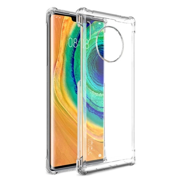 For Huawei Mate 30 Pro Four Corners Anti-Fall All-Inclusive Shockproof Airbag TPU Protective Case(Transparent)