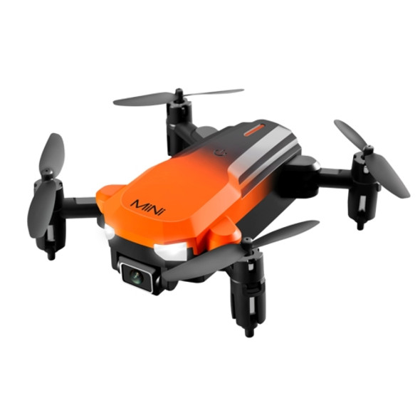 KK9 2.4G 4K Wifi FPV Foldable RC Obstacle Avoidance Quadcopter Toy, Single Camera (Orange)