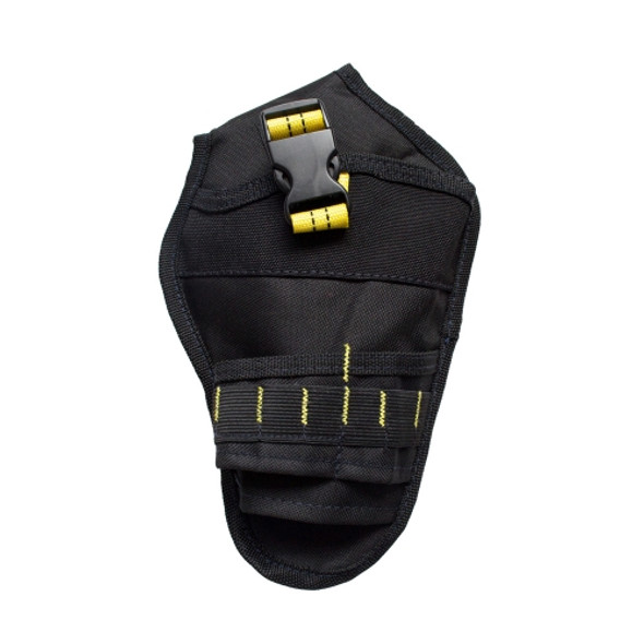 900D Oxford Cloth Kit Waist Bag Electrician Storage Bag, Specification: Black Yellow Line