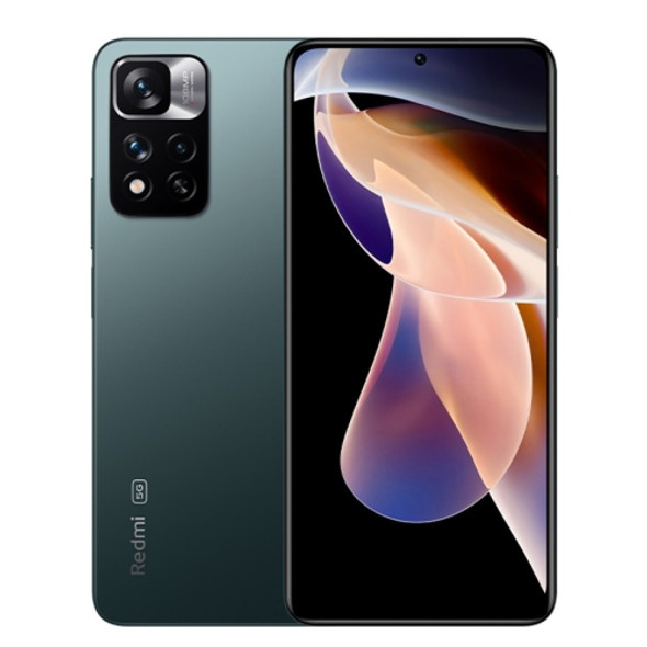 Xiaomi Redmi Note 11 Pro+ 5G, 108MP Camera, 8GB+256GB, Triple Back Cameras, 4500mAh Battery, Side Fingerprint Identification, 6.67 inch MIUI 12.5 Dimensity 920 6nm Octa Core up to 2.5GHz, Network: 5G, NFC, Dual SIM, Support Google Play(Forest Green)