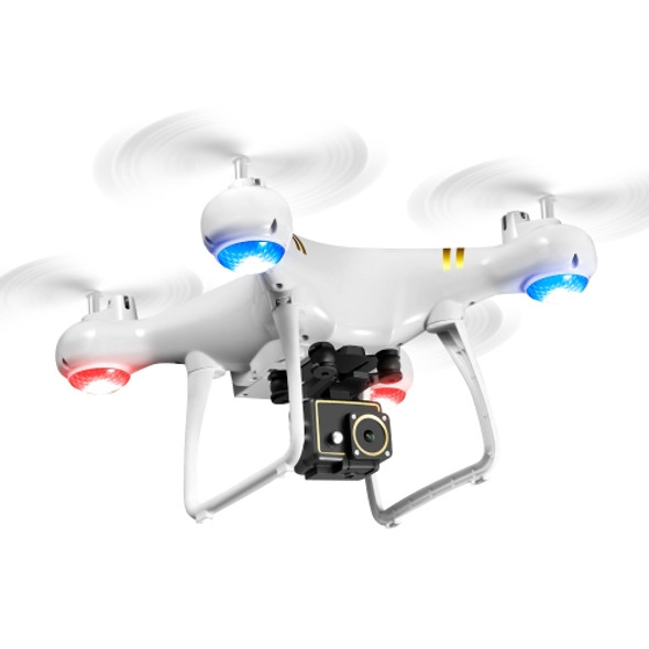 LSRC LF608 Pro 2.4G Wifi FPV 4K HD Camera RC Drone Quadcopter, Single Camera (White)