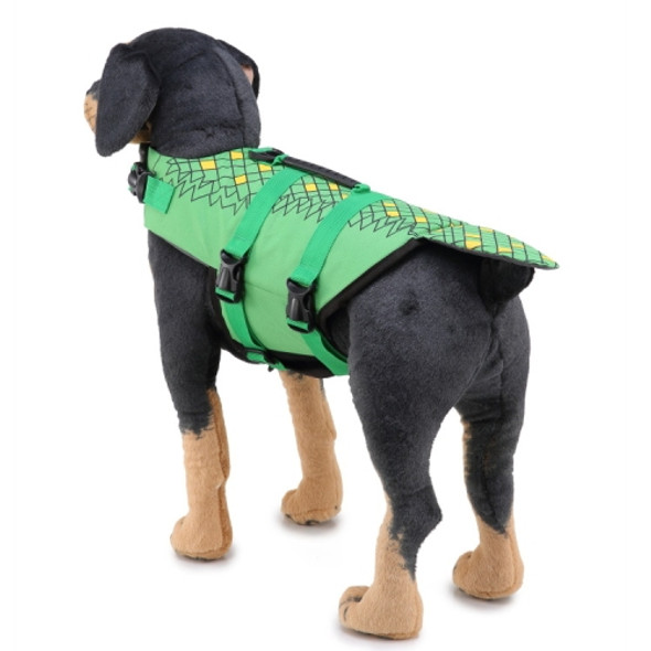 Dog Supplies Pet Swimwear Life Jackets, Size: S(JSY02 Green)